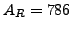 $A_R=786$